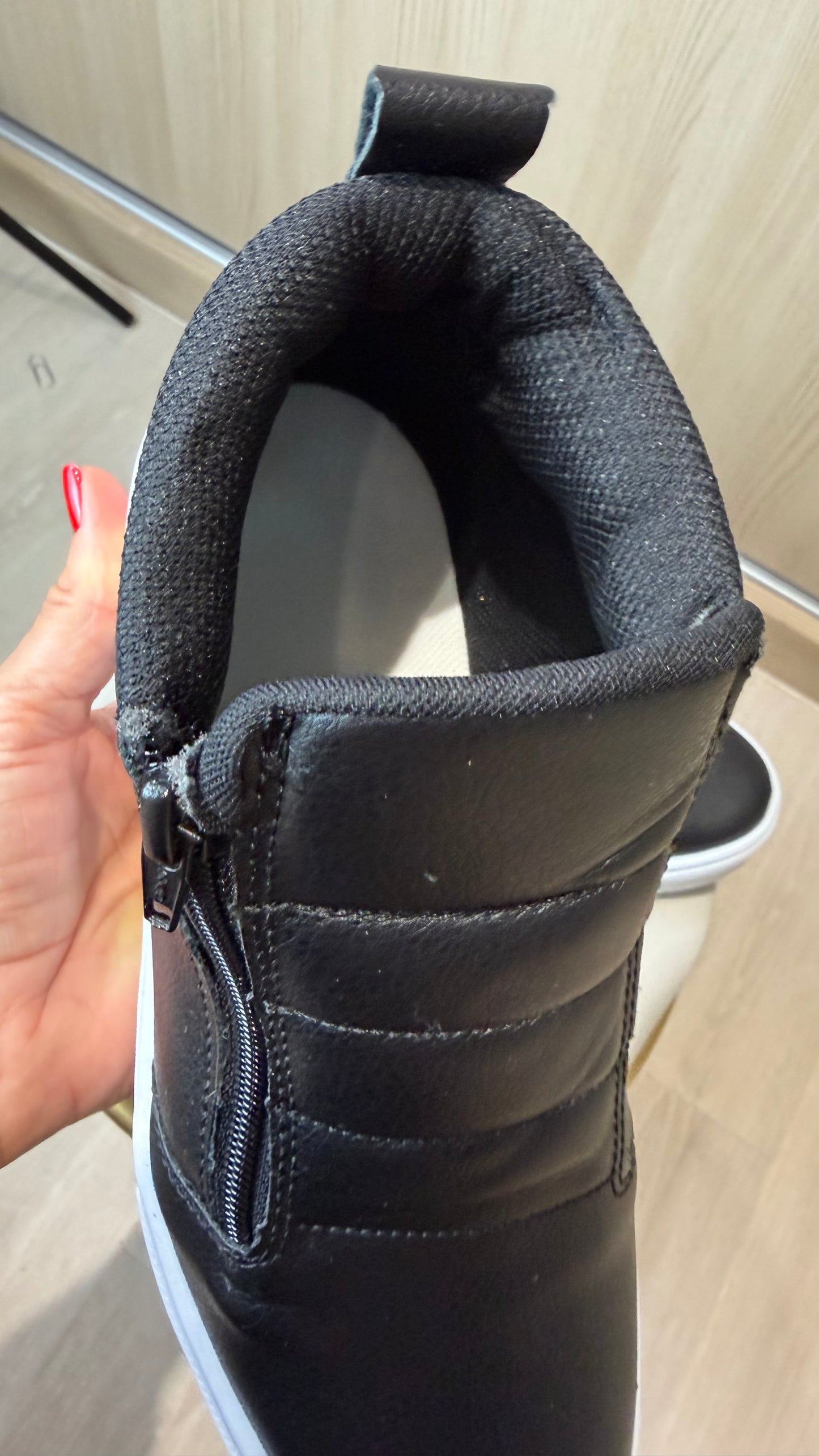 Tênis Bota Feminino Preto